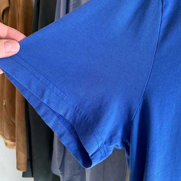 NWOT LACOSTE VNECK TSHIRT. SIZE 7 💯 PIMA COTTON - Picture 8 of 9